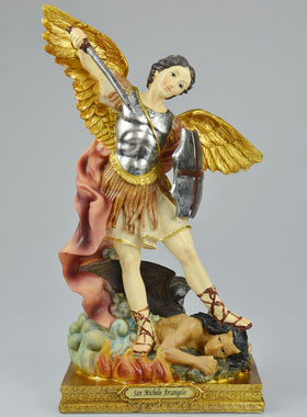 Estatuilla San Miguel Arcángel - 28 cm (pic 1)