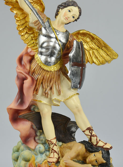 Estatuilla San Miguel Arcángel - 28 cm (pic 3)