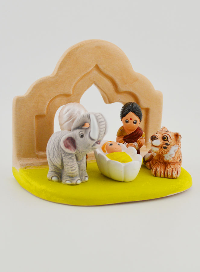 Belén de Navidad del Mundo - Natividad India (pic 4)