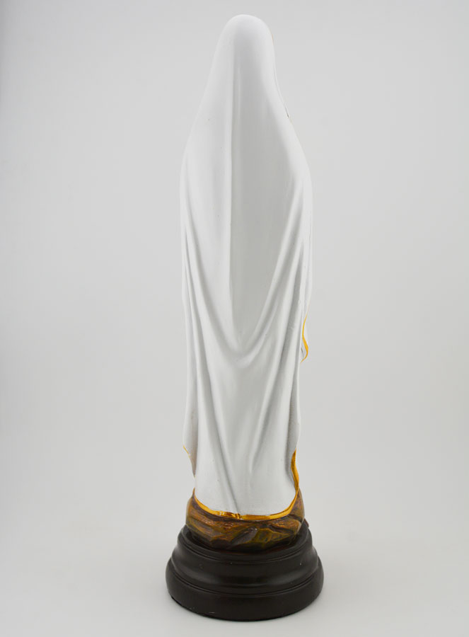 Estátua Nossa Senhora de Lourdes - 30 cm (pic 4)