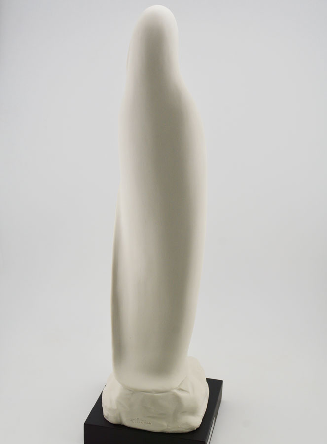 Estátua Artesanal Nossa Senhora de Lourdes Moderna - 35 cm (pic 4)