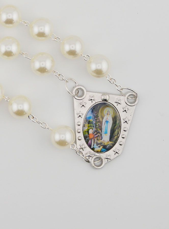 Grande Terço em Contas de Madrepérola – 80 cm (pic 4)