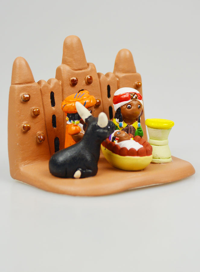 Belén de Navidad del Mundo - Natividad Malí (pic 4)