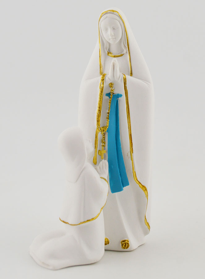 Estátua das Aparições de Nossa Senhora de Lourdes - 10 cm (pic 3)