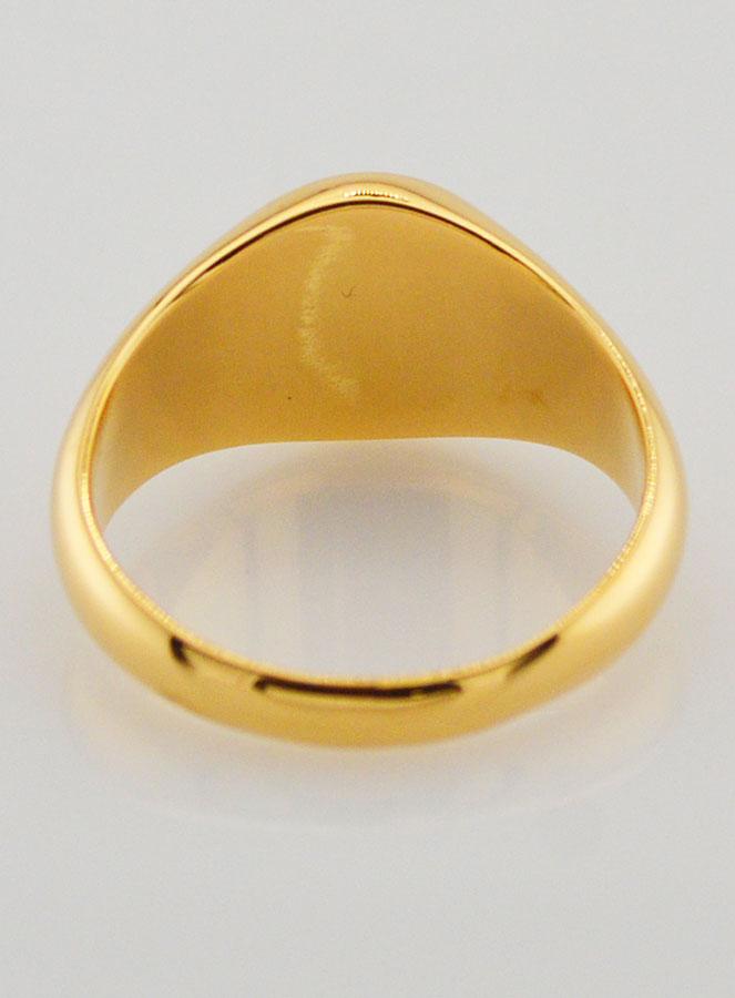 Anillo Sello Cruz de Cristo - Talla 58 (pic 4)