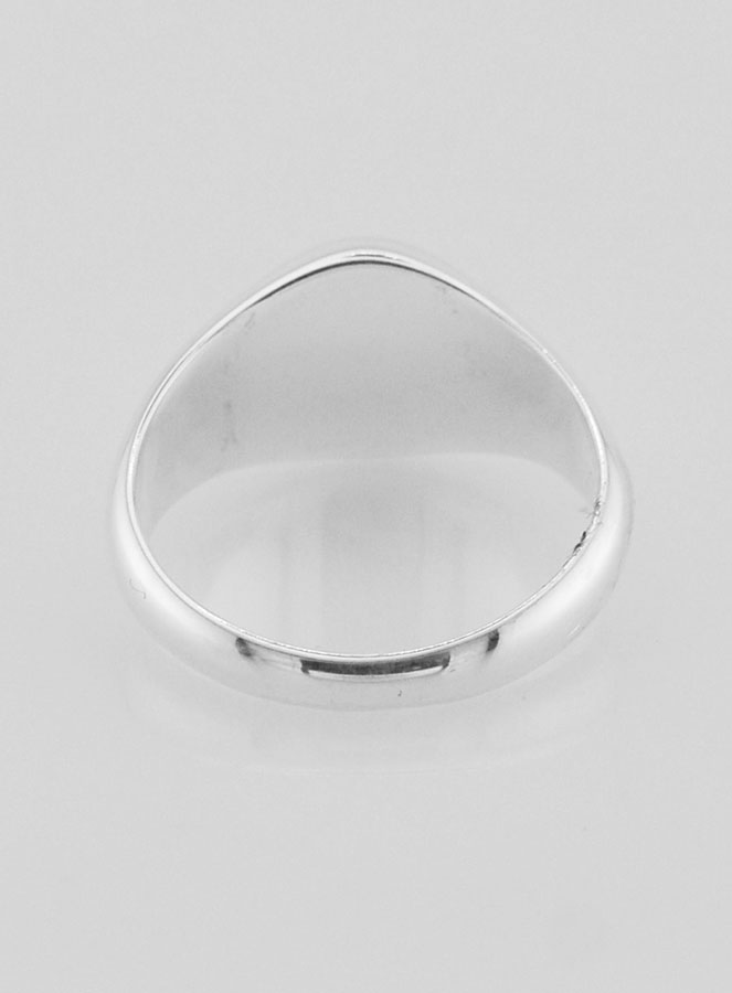 Anillo Sello Cruz de Cristo de Plata de Ley - Talla 58 (pic 4)