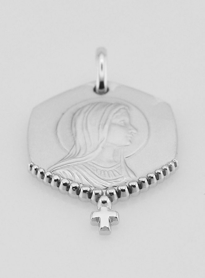 Medalla Santa Virgen María de Plata 925/1000 (pic 2)