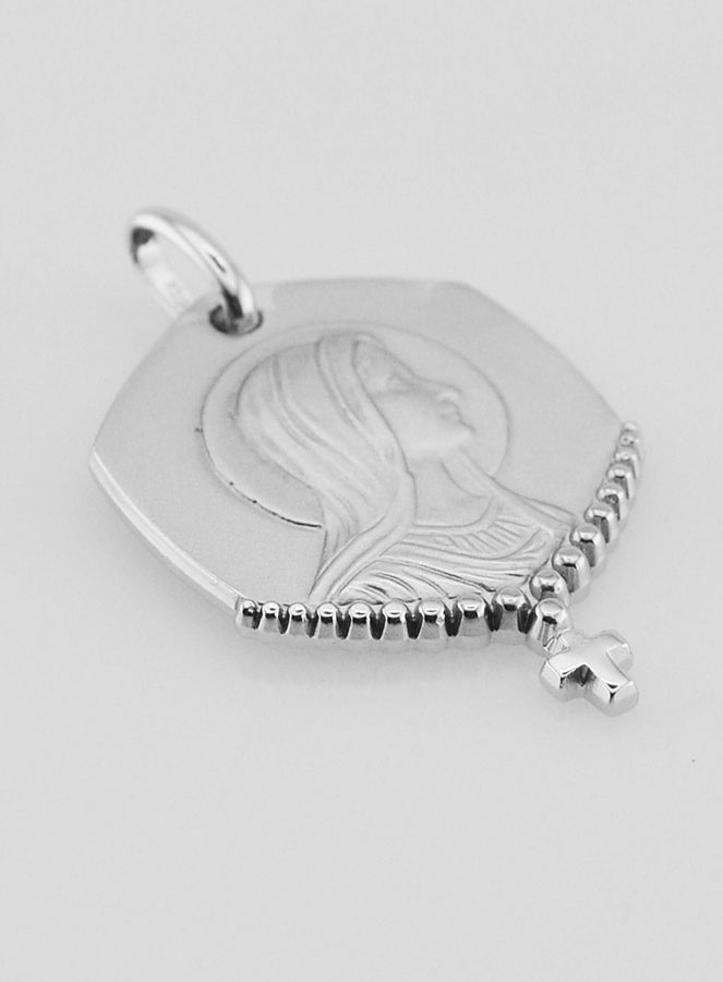 Medalla Santa Virgen María de Plata 925/1000 (pic 3)