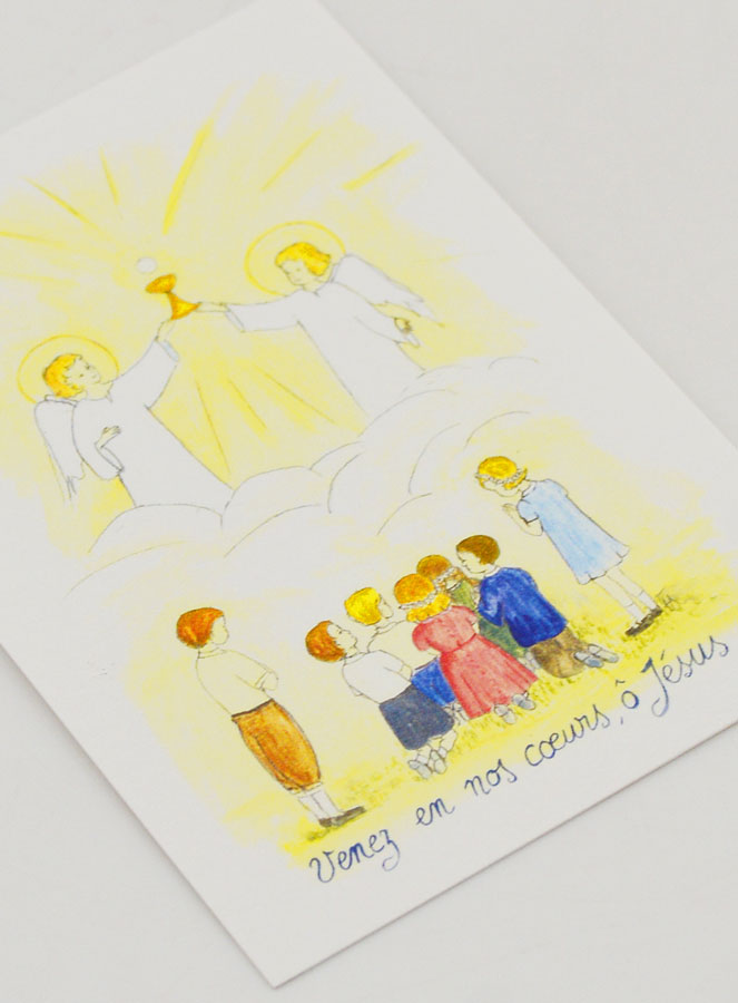 Estampa de Comunión - Entra en nuestros Corazones, Oh Jesús (pic 3)