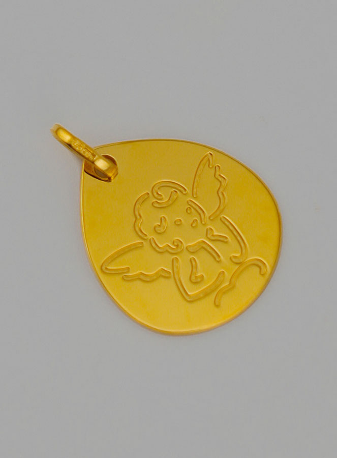 Medalla Ángel Rafael Querubín de Oro 375/1000 (pic 2)