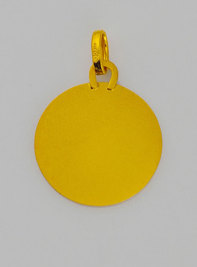 Medalla San Cristóbal de Oro Amarillo (pic 4)