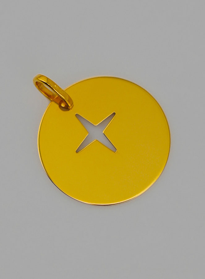 Medalla Cruz de Jesús Calada de Oro (pic 2)