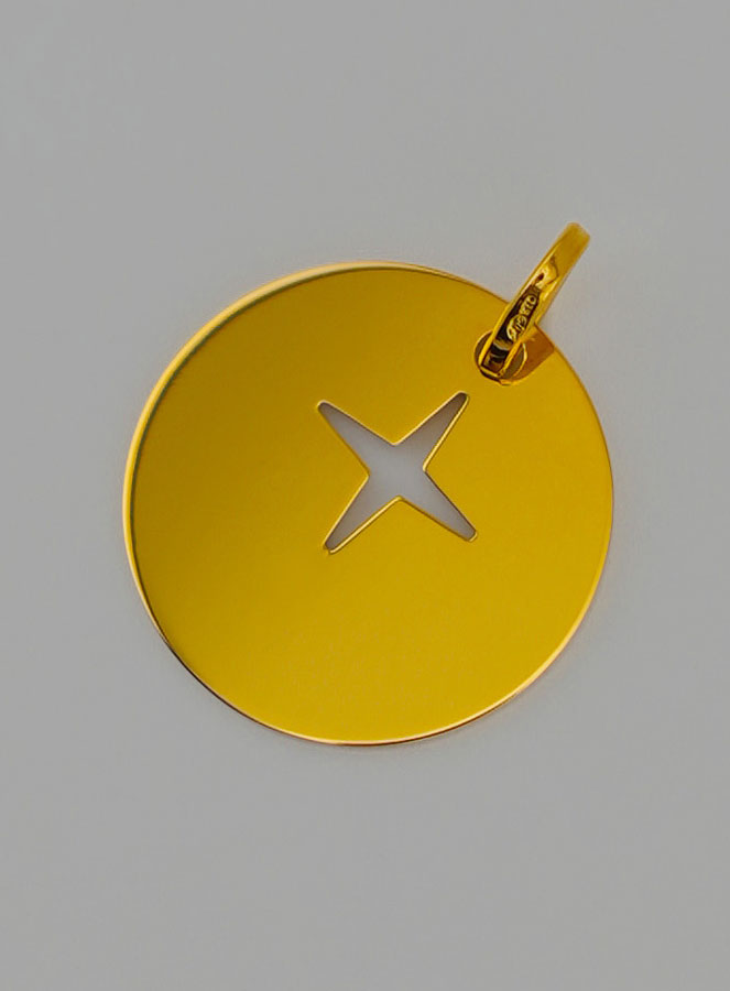 Medalla Cruz de Jesús Calada de Oro (pic 3)