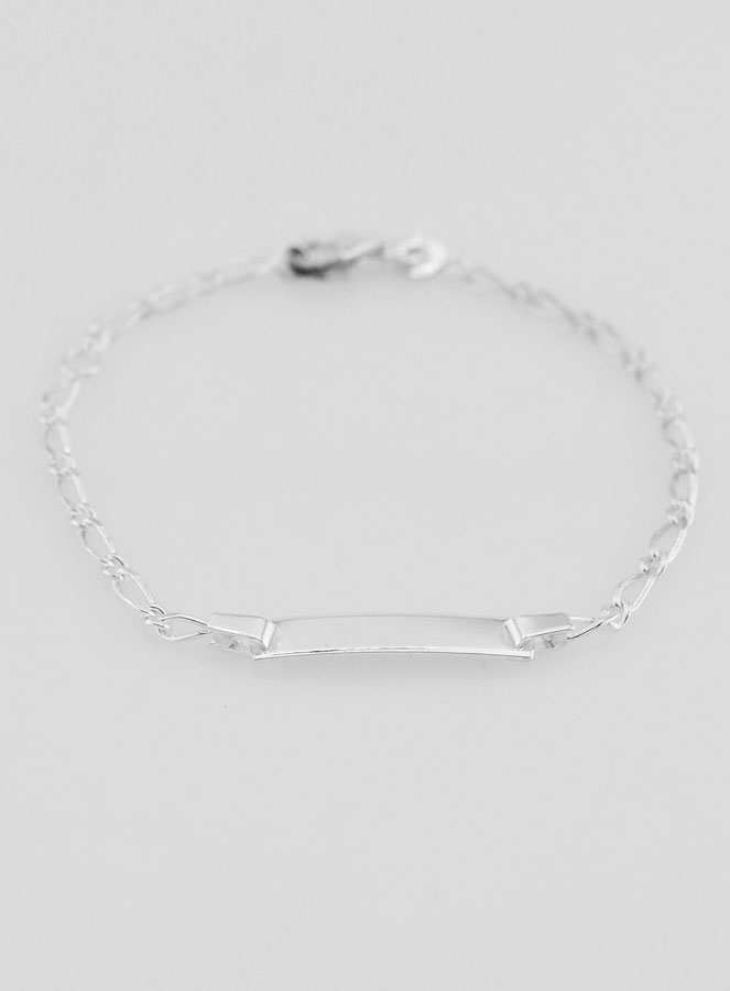 Pulsera de Bautizo para Bebé en Plata 925/1000  - 15 cms (pic 2)