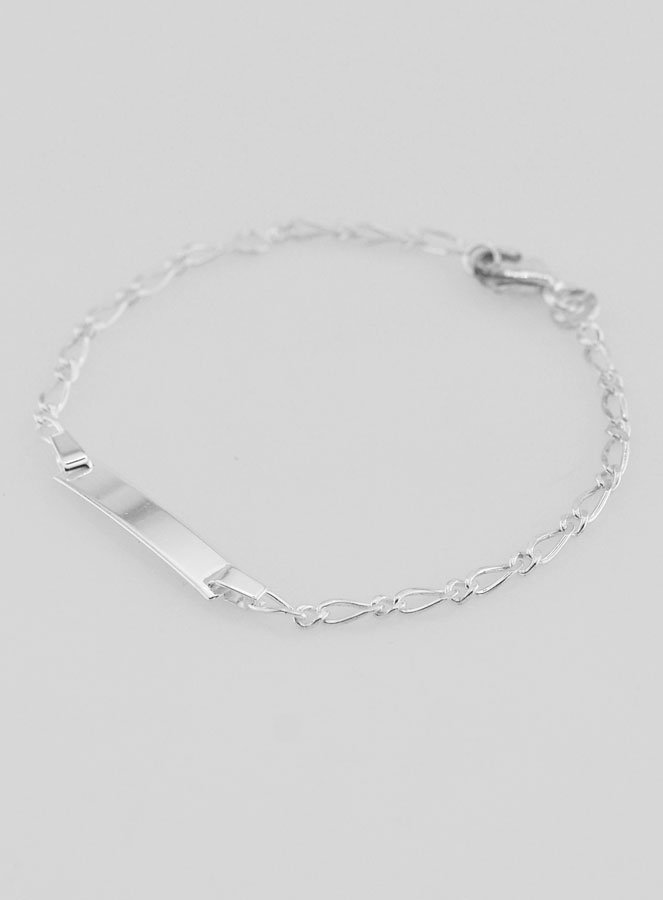 Pulsera de Bautizo para Bebé en Plata 925/1000  - 15 cms (pic 3)