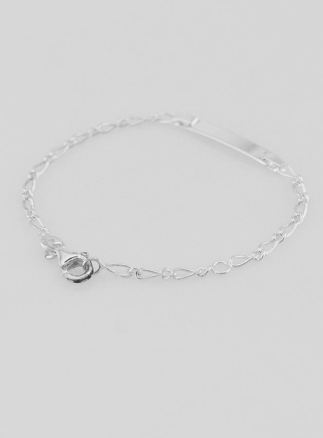 Pulsera de Bautizo para Bebé en Plata 925/1000  - 15 cms (pic 4)
