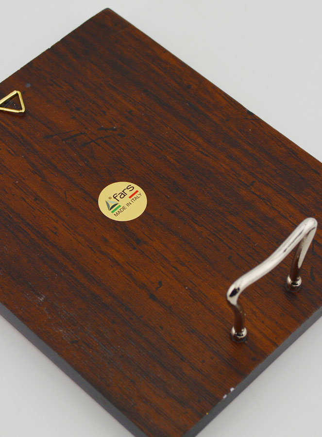 Ícone Bizantino Santo António de Pádua Pintado à Mão - 13cm~ (pic 4)