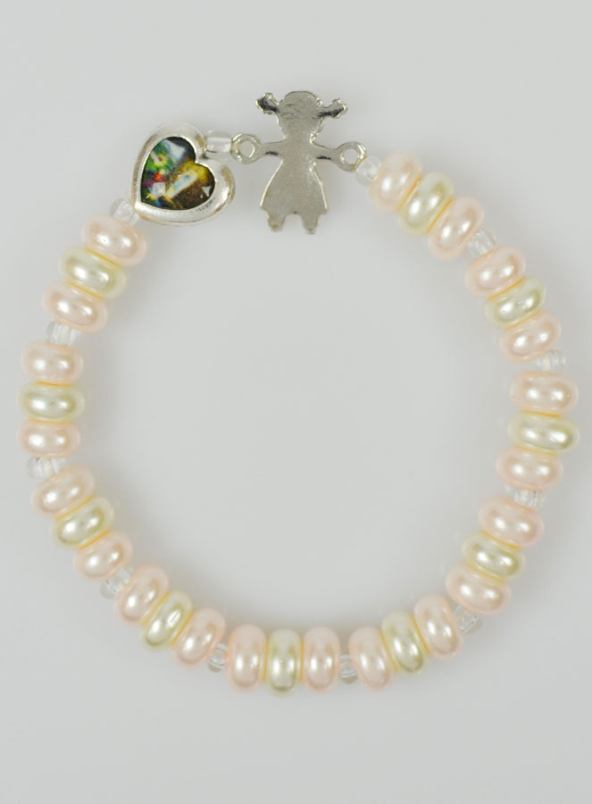 Pulsera Niño Ángel de la Guarda Protector - Niña (pic 2)