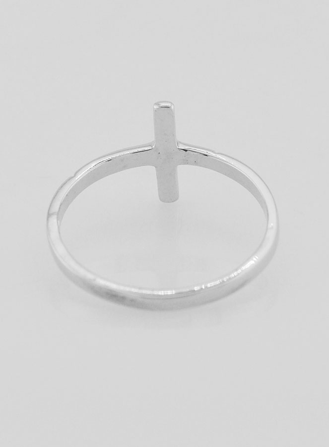 Anillo de la Cruz de Cristo en Plata 925/1000 - Talla 56 (pic 4)