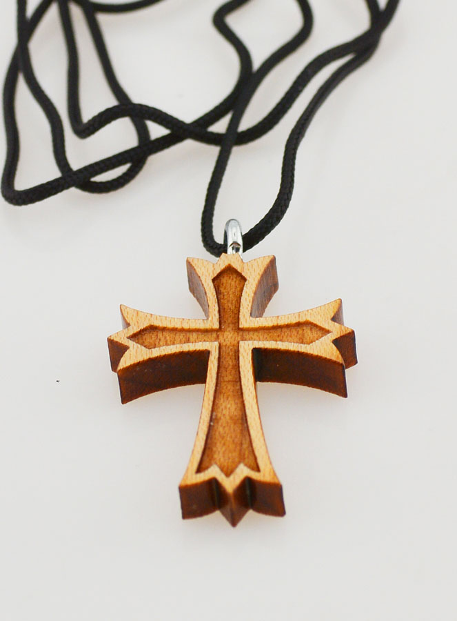 Colgante de Cruz en Madera (pic 3)
