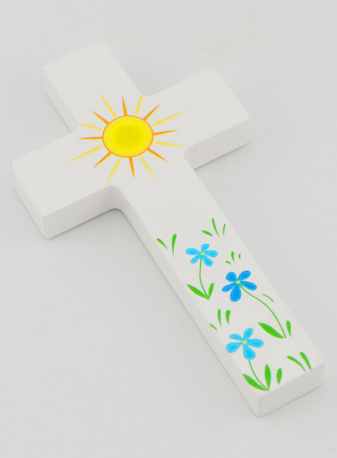 Cruz Infantil - Sol y Flores (pic 3)
