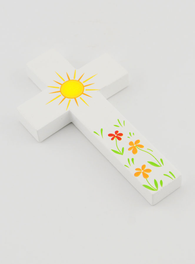 Cruz en Madera - Sol de Amor y Flores (pic 3)