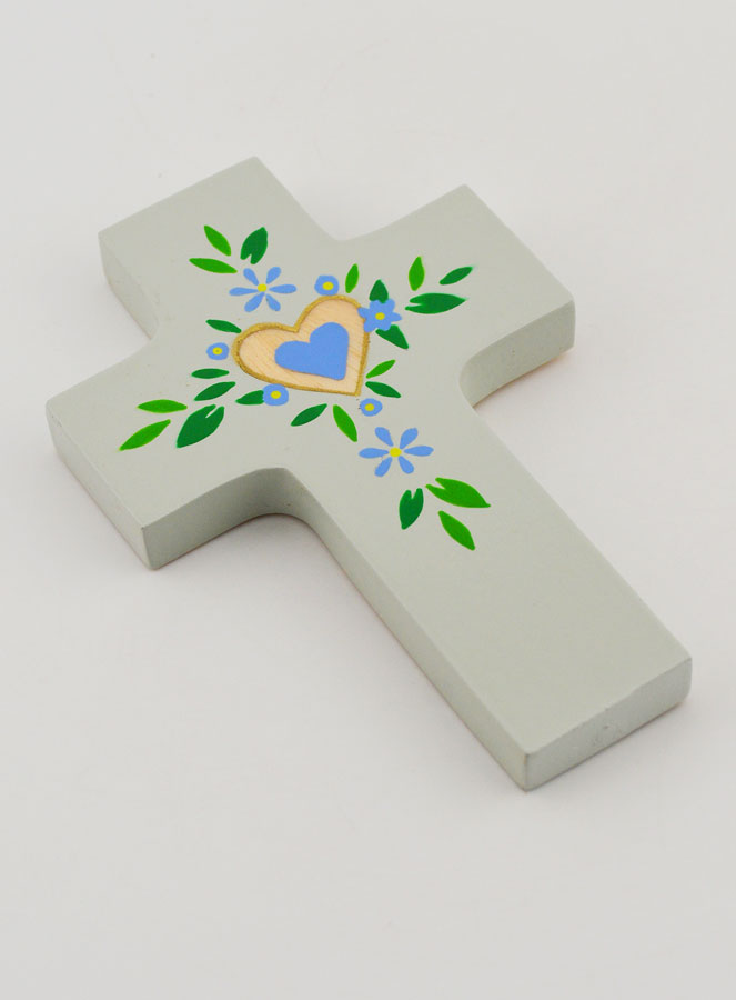 Cruz Infantil de Madera - Llenas mi Corazón (pic 3)