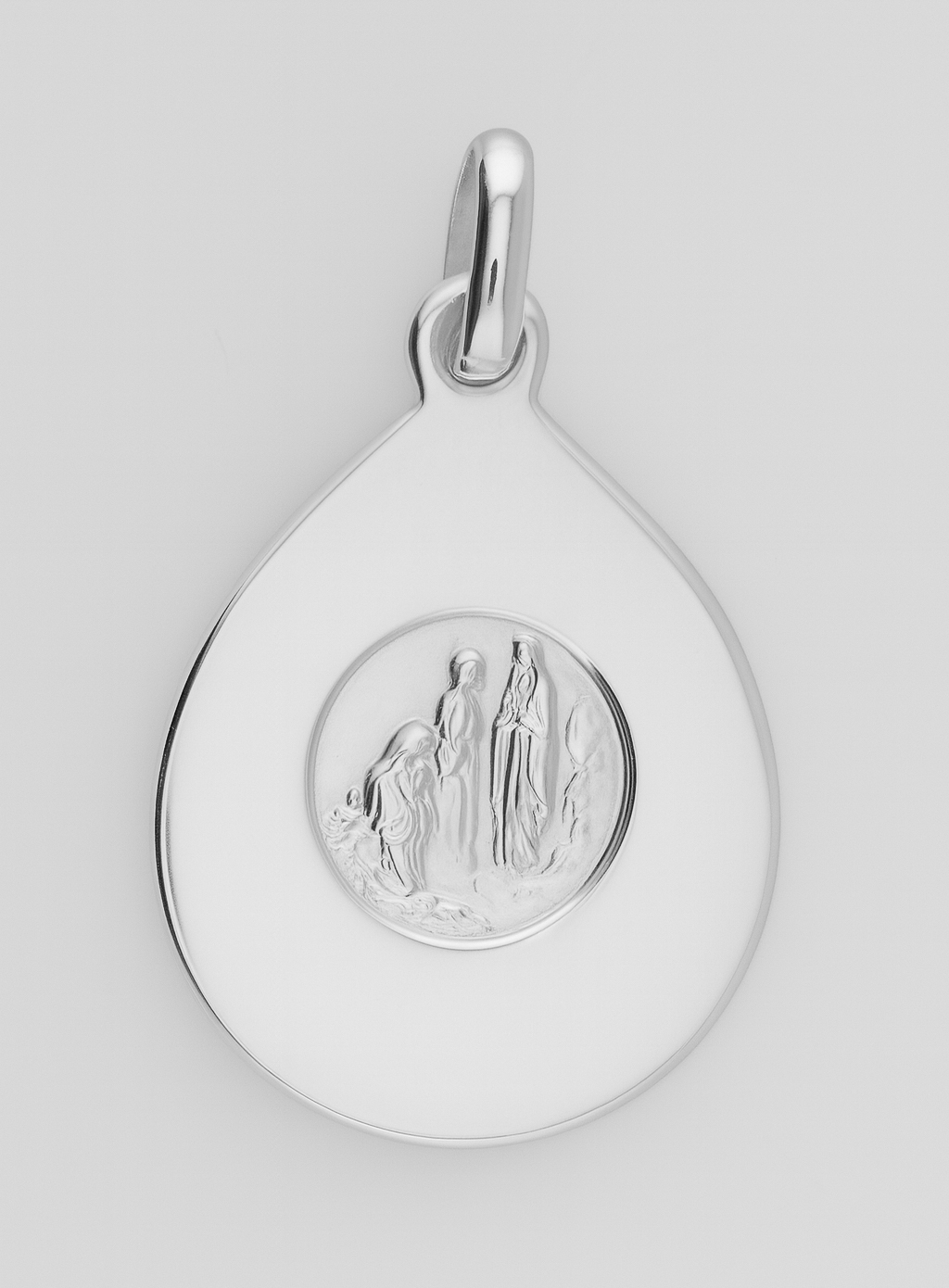 Medalha Santa Virgem em Oração – Prata 925/1000 (pic 2)