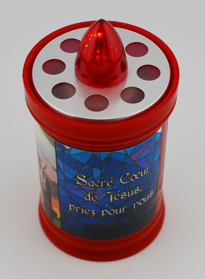 Vela de Cemitério a LED Sagrado Coração de Jesus - 60 dias (pic 4)