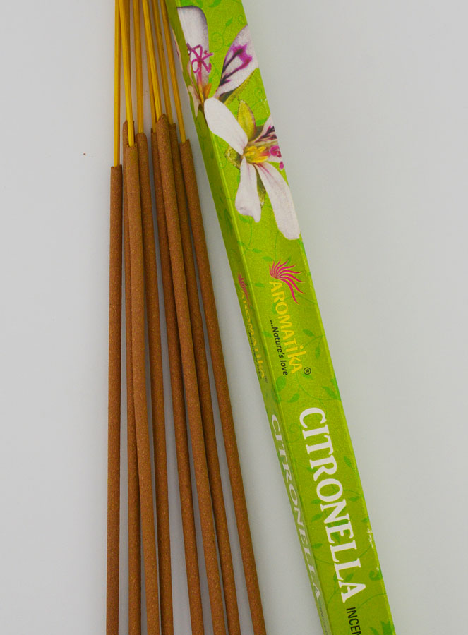Incenso Citronela - Aromatika 8 Varetas (pic 3)