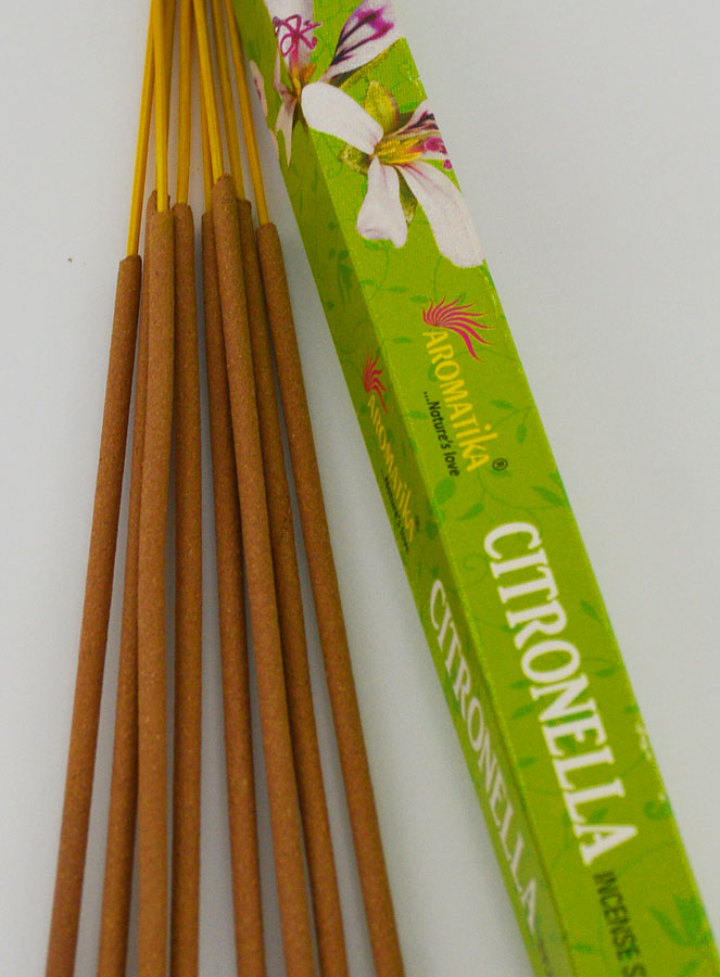 Incenso Citronela - Aromatika 8 Varetas (pic 4)
