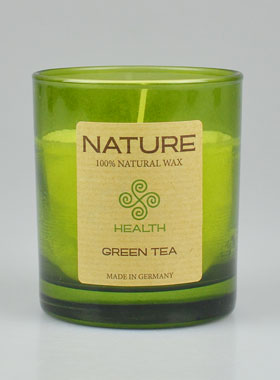 Vela Orgánica Colección Nature - Aroma Té Verde - 8 X 7 cms (pic 1)