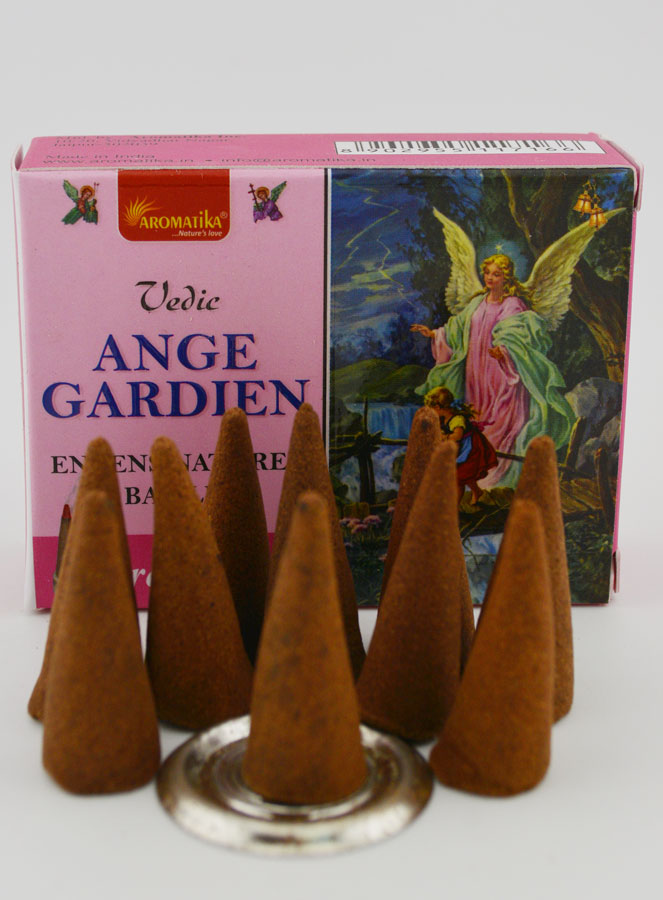 Incienso Religioso del Angel de la Guarda Protector en Conos (pic 4)