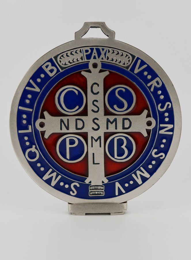 Gran Medalla de Pared de San Benito - 13 cms (pic 4)