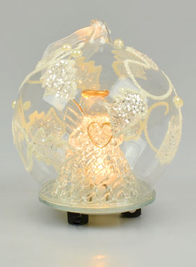 Ángel Protector Navideño Luminoso - 8 cms (pic 1)