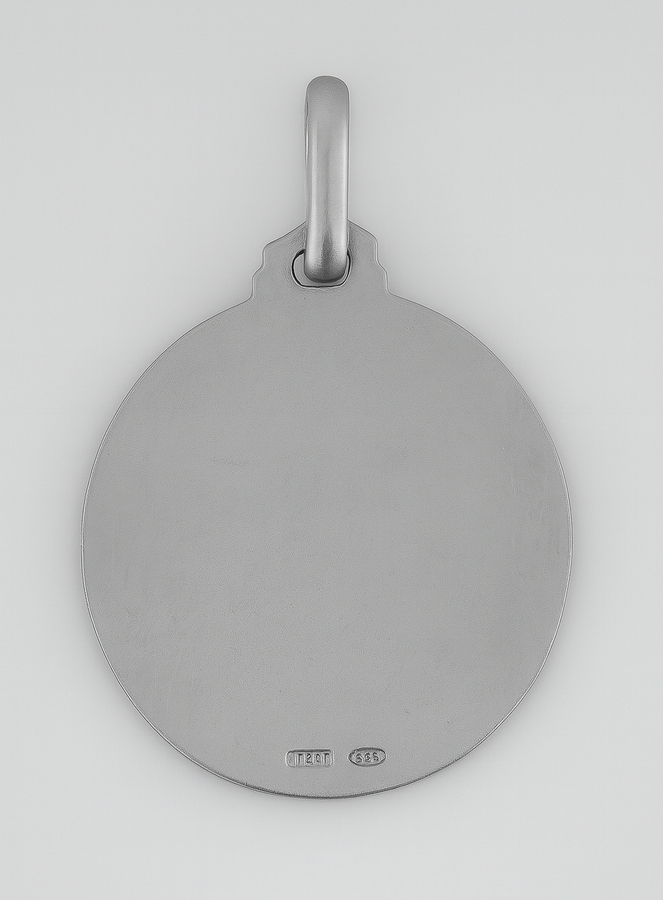 Medalla del Ángel de la Guarda Protector en Plata 925/1000 - 21 mm (pic 3)