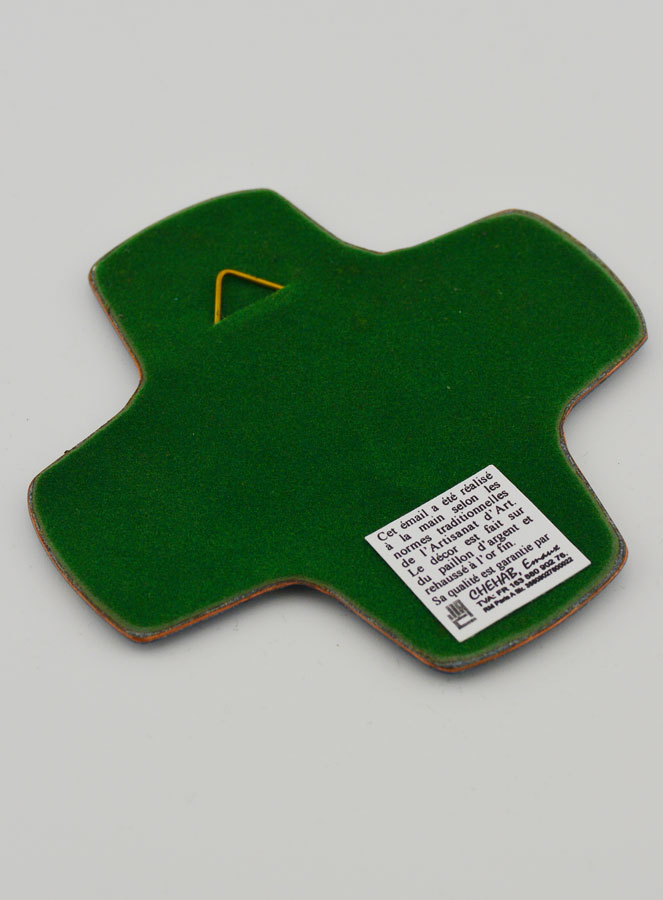 Cruz de Primera Comunión mixta con Esmaltes del Líbano (pic 4)