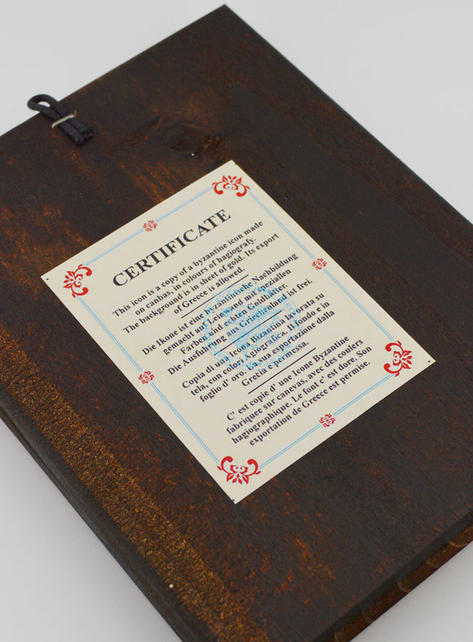 Ícono de las Apariciones de Lourdes a Santa Bernardita - 18 cms (pic 4)