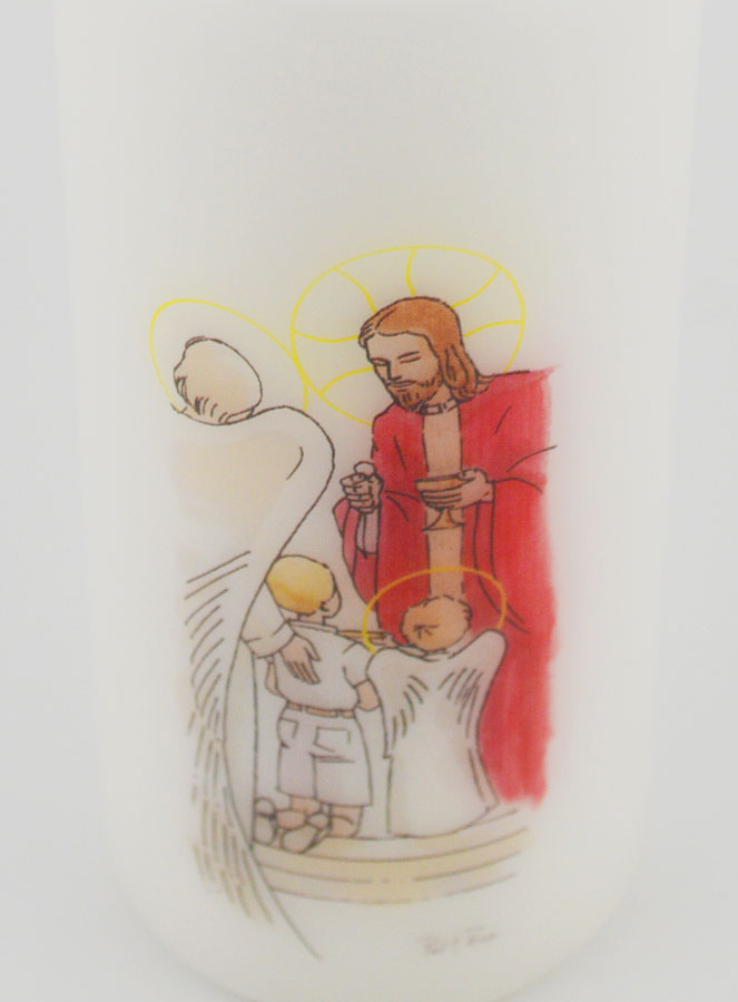 Cirio de Primera Comunión Pan de los Angeles - Niño Rubio (pic 4)