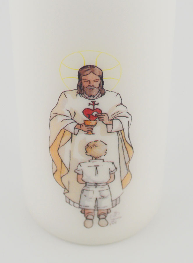 Cirio de Comunión Señor Jesus y Niño Rubio (pic 4)