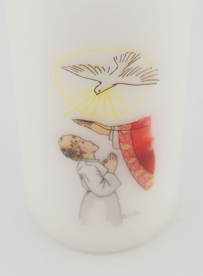 Cirio de Confirmación Recibe el Espíritu Santo  - Chica Rubia (pic 4)