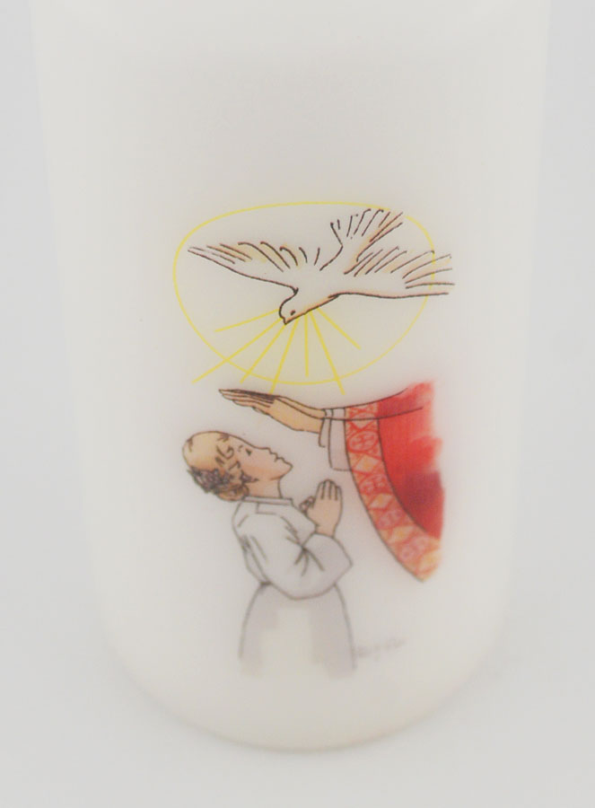 Vela Cirio de Confirmación Imposición de las Manos - Chica Rubia (pic 4)