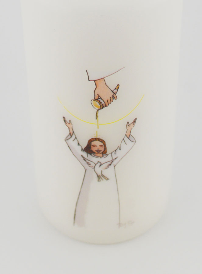 Cirio de Confirmación - Unción Niña Morena (pic 4)