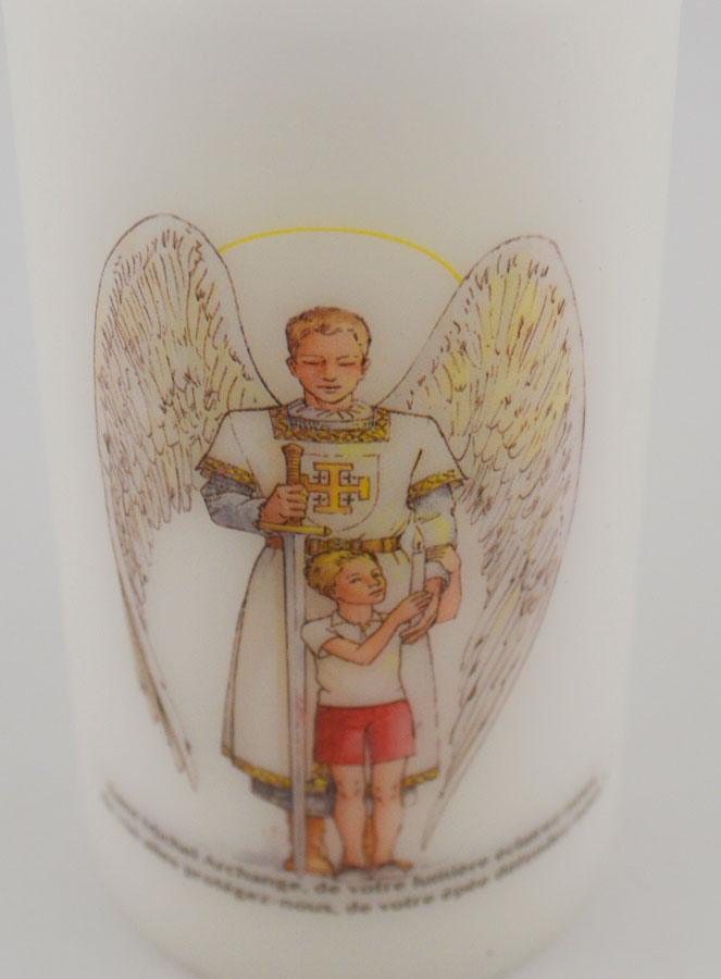Vela Cirio de Comunión San Miguel Arcángel & Niño (pic 4)