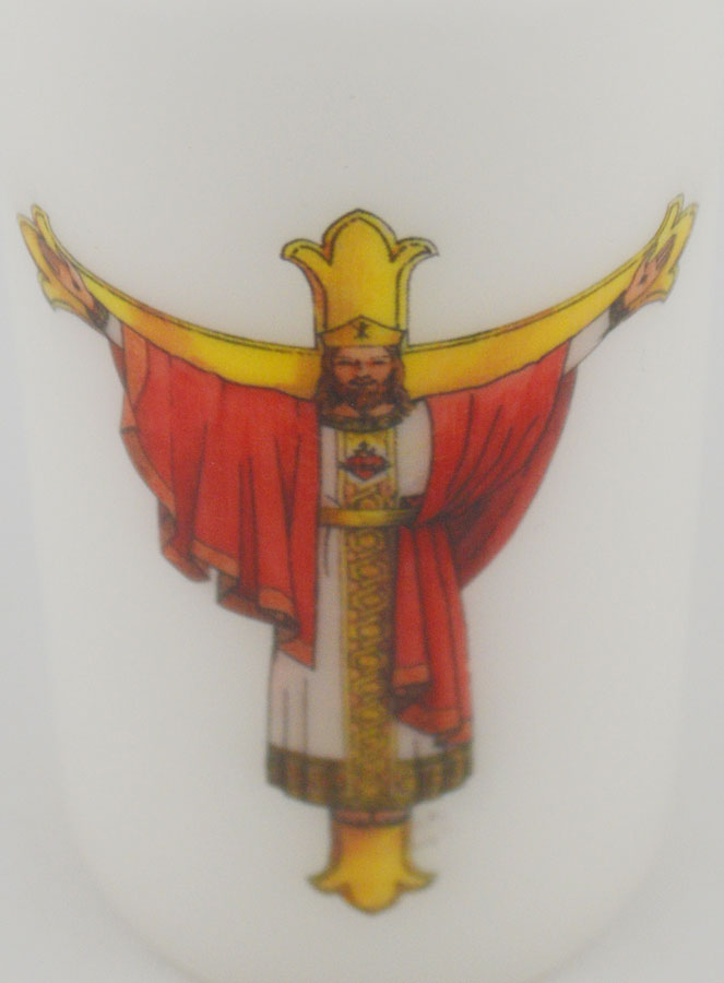 Vela Círio Cristo Românico (pic 4)