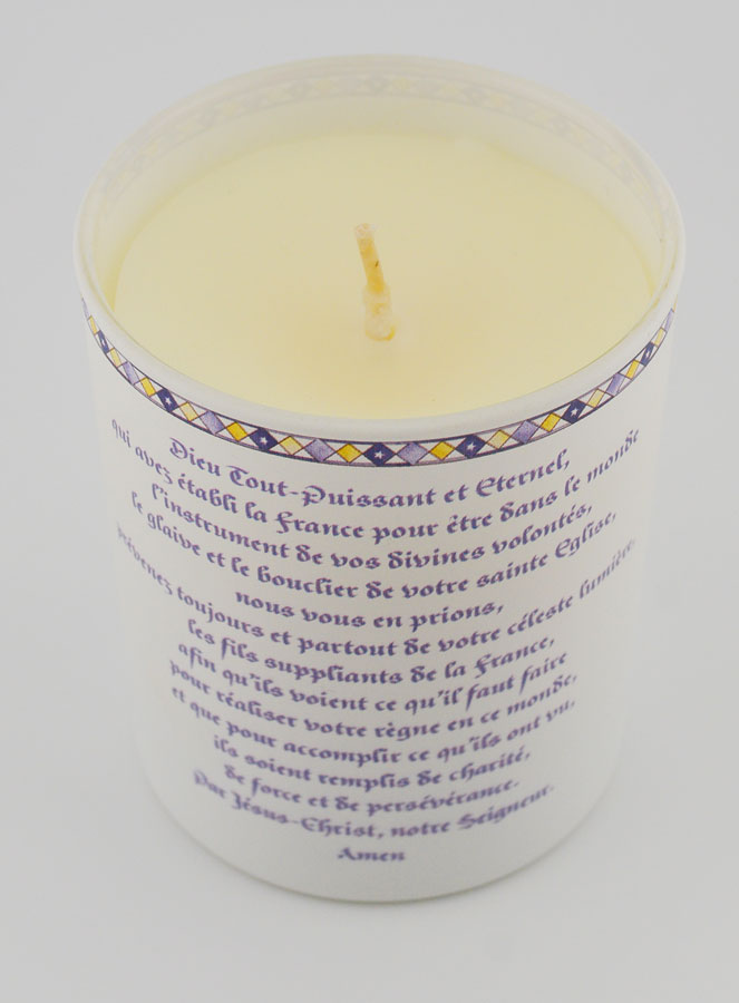 Vela de Lujo Perfumada de San Luis con Oración (pic 4)