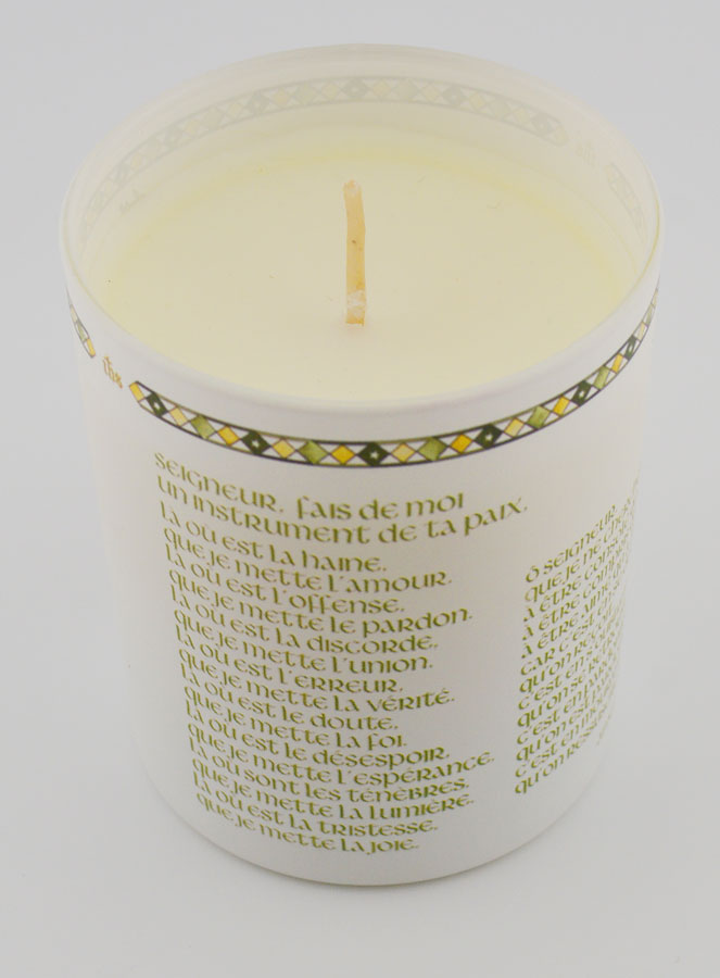 Vela de Lujo Perfumada San Francisco de Asís con Oración (pic 4)