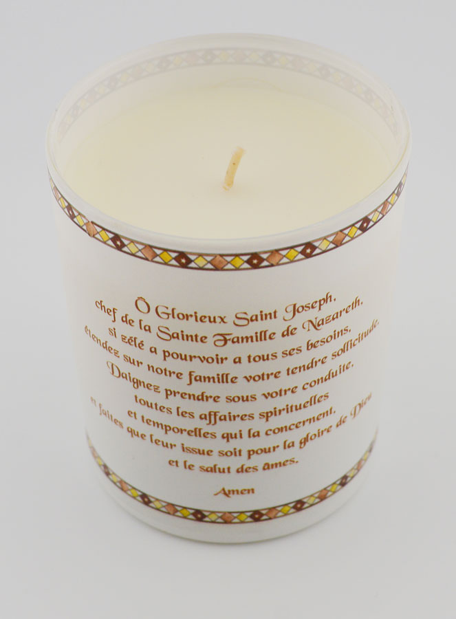 Vela de Lujo Perfumada San José con Oración (pic 4)