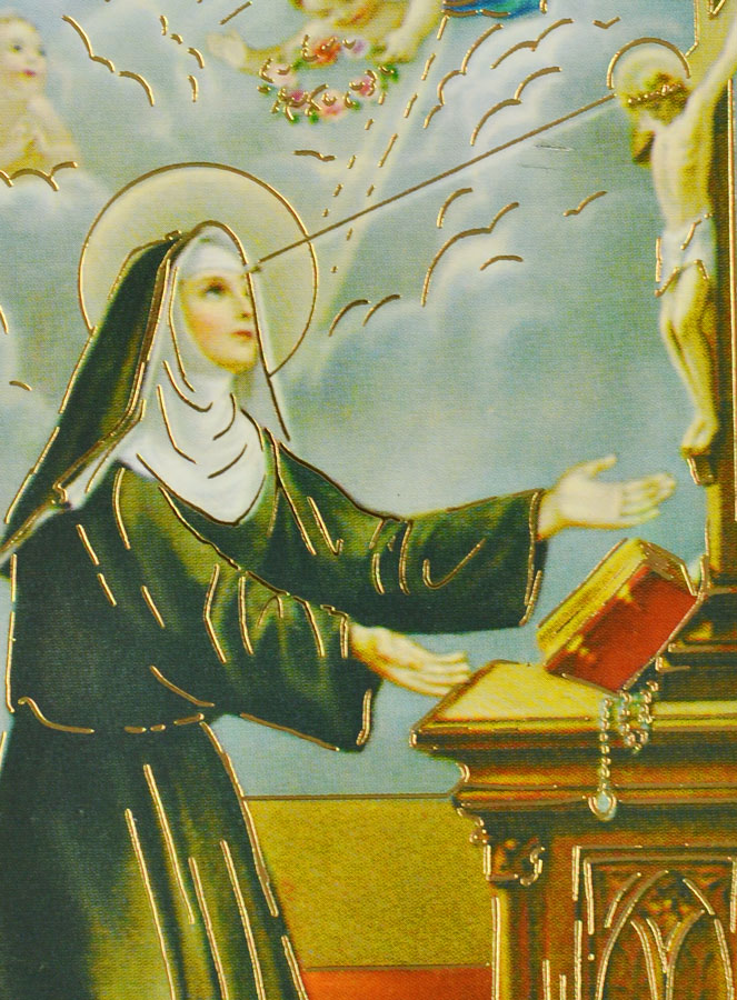 Icono de Santa Rita - 15 cms (pic 3)