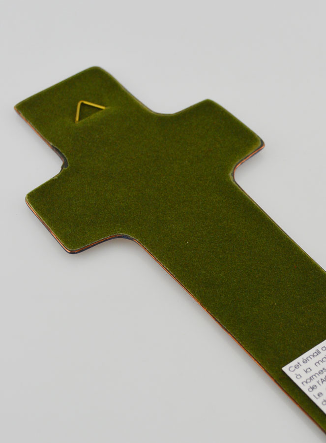 Cruz Bautismal en Esmaltes del Líbano, Niña y Oración (pic 4)